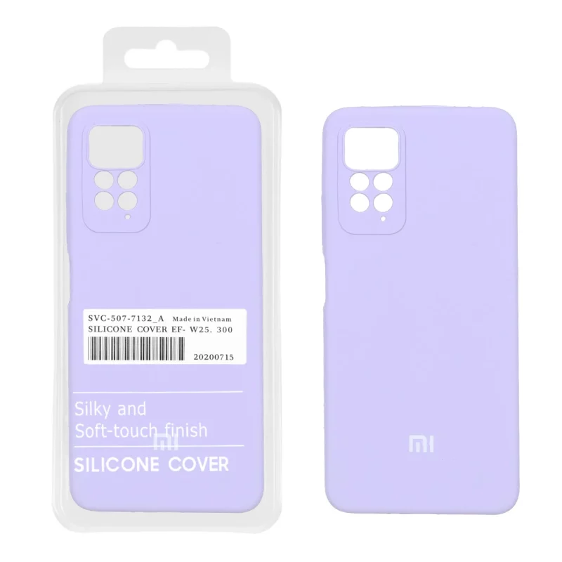 قاب سیلیکونی پاک کنی اورجینال درجه یک Xiaomi Redmi Note 12 Pro 4G / Redmi Note 11 Pro - یاسی کد 1 (پک دار) - تصویر 2