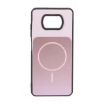 قاب مستطیلی طرح مگ سیف دور لنز برجسته Xiaomi Poco X3 / Poco X3 Pro / Poco X3 NFC - صورتی