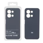 قاب سیلیکونی پاک کنی اورجینال درجه یک Xiaomi Redmi 15C / Poco C85 - سرمه ای تیره (پک دار)