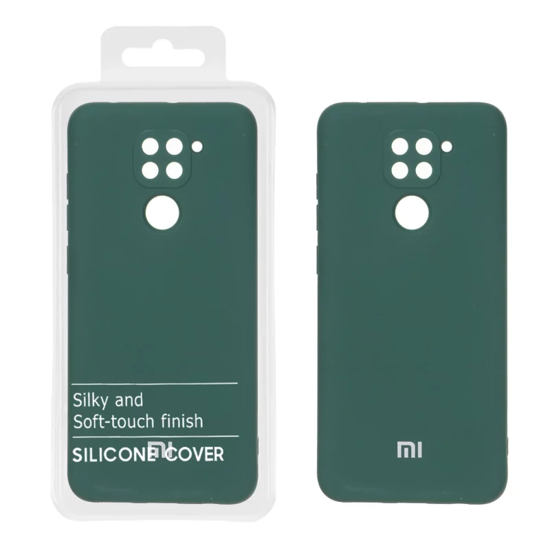 قاب نیو سیلیکون محافظ لنزدار RFF مدل Xiaomi Redmi Note 9 / Redmi 10X 5G / Redmi 10X Pro 5G - سبز (پک دار) - تصویر 2
