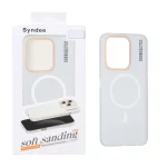 قاب اورجینال Syndee مات Magsafe مدل Xiaomi Redmi 15C / Poco C85 - سفید (پک دار)