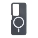 قاب دو لایه مات طرح مگ سیف Xiaomi Redmi 15 4G - مشکی