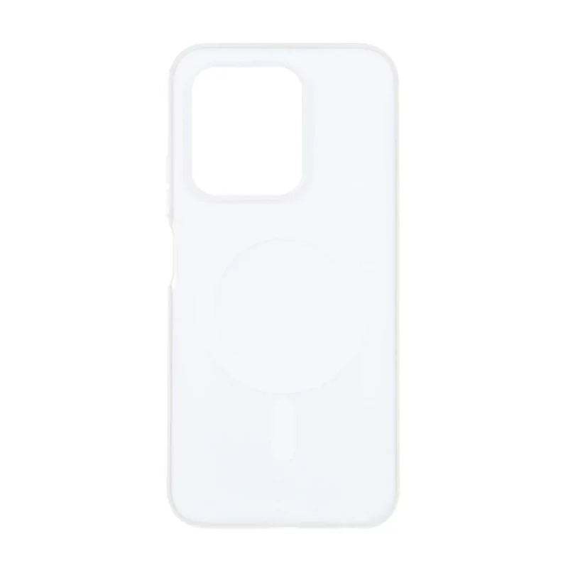 قاب دو لایه مات طرح مگ سیف Xiaomi Redmi 15C / Poco C85 - سفید - تصویر 2