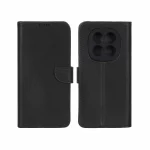کیف چرمی موبایل مگنتی محافظ لنزدار KRF مدل Xiaomi Redmi Note 15 Pro 4G - مشکی