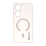قاب Syndee مات طرح مگ سیف Xiaomi Redmi Note 14S / Note 13 Pro 4G / Poco M6 Pro 4G - صورتی