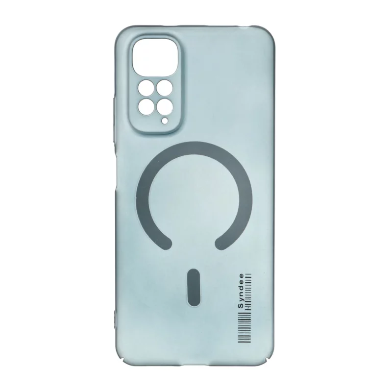 قاب Syndee مات طرح مگ سیف Xiaomi Redmi Note 11 4G / Redmi Note 11S - سرمه ای - تصویر 2