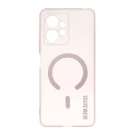 قاب Syndee مات طرح مگ سیف Xiaomi Redmi Note 12 4G - صورتی چرک