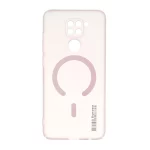 قاب Syndee مات طرح مگ سیف Xiaomi Redmi Note 9 / Redmi 10X 5G / Redmi 10X Pro 5G - صورتی