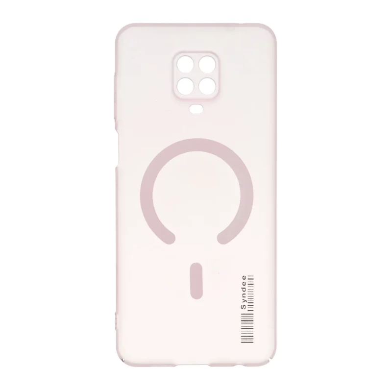 قاب Syndee مات طرح مگ سیف Xiaomi Redmi Note 9S / Redmi Note 9 Pro / Redmi Note 9 Pro Max - صورتی - تصویر 2
