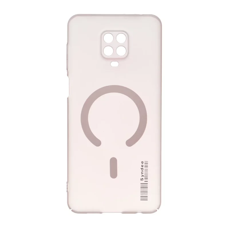 قاب Syndee مات طرح مگ سیف Xiaomi Redmi Note 9S / Redmi Note 9 Pro / Redmi Note 9 Pro Max - صورتی چرک - تصویر 2