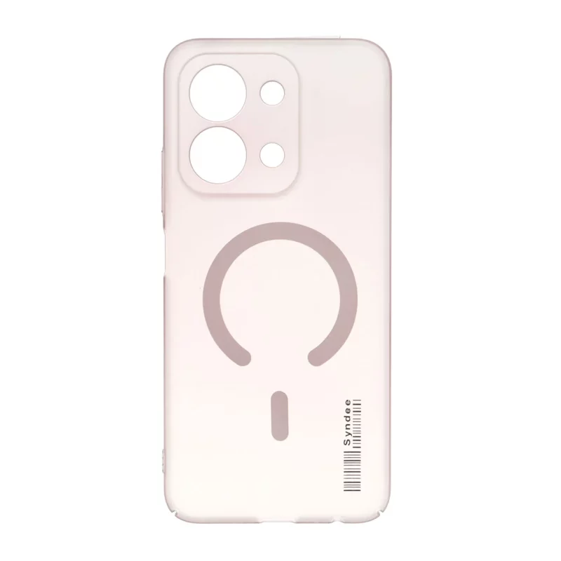 قاب Syndee مات طرح مگ سیف Xiaomi Redmi 15C / Poco C85 - صورتی چرک - تصویر 2