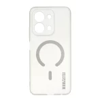 قاب Syndee مات طرح مگ سیف Xiaomi Redmi 15C / Poco C85 - طوسی