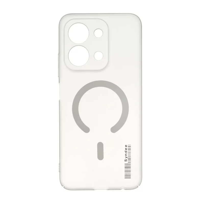 قاب Syndee مات طرح مگ سیف Xiaomi Redmi 15C / Poco C85 - طوسی - تصویر 2