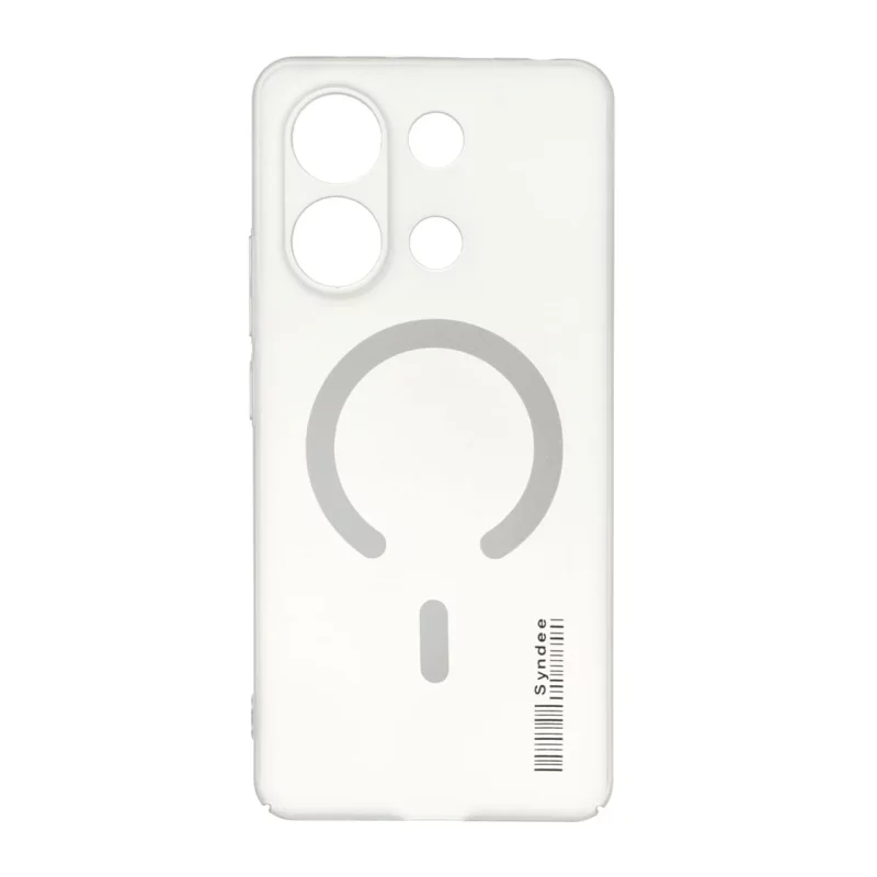 قاب Syndee مات طرح مگ سیف Xiaomi Redmi Note 13 4G - طوسی - تصویر 2