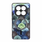 قاب آینه ای طرح مگ سیف هاشور محافظ لنزدار Xiaomi Redmi Note 14 Pro 4G - کد 83