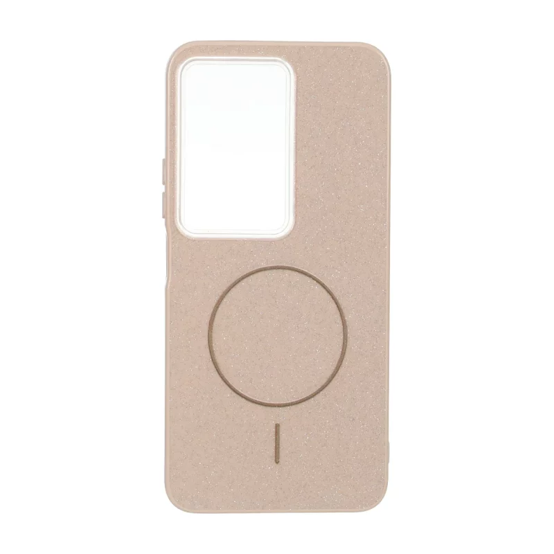 قاب اکلیلی پشت سخت طرح مگ سیف Xiaomi Redmi 15 4G - نسکافه ای - تصویر 2