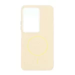 قاب اکلیلی پشت سخت طرح مگ سیف Xiaomi Redmi 15 4G - زرد