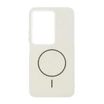 قاب اکلیلی پشت سخت طرح مگ سیف Xiaomi Redmi 15 4G - کرم