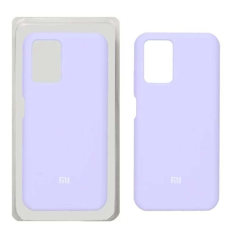 قاب سیلیکونی پاک کنی محافظ لنزدار اورجینال Xiaomi Redmi Note 10 4G / Redmi Note 10S / Poco M5S - یاسی (پک اصلی) - تصویر 2