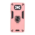 قاب ضد ضربه بتمن محافظ لنزدار Xiaomi Poco X3 / Poco X3 Pro / Poco X3 NFC - صورتی