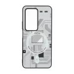 قاب تکنولوژی مات طرح مگ سیف Xiaomi Redmi 15 4G - طوسی