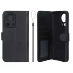 کیف موبایل مگنتی درجه یک داخل خز MNC Plus مدل Xiaomi Mi 13 Lite - مشکی