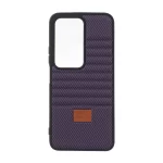 قاب Mont Blanc پافری طرح هاشور Xiaomi Redmi 15 4G - بنفش