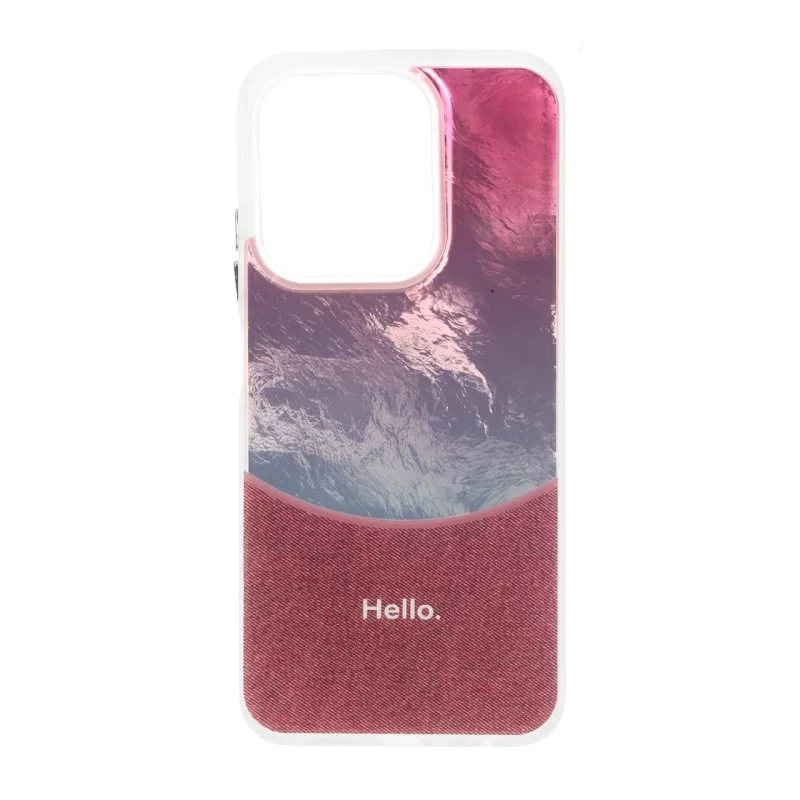قاب Hello طرح جین Ice مدل Xiaomi Redmi 15C / Poco C85 - سرخابی - تصویر 2
