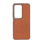 قاب جیر Santa Barbara Polo طرح مگ سیف Xiaomi Redmi 15 4G - قهوه ای