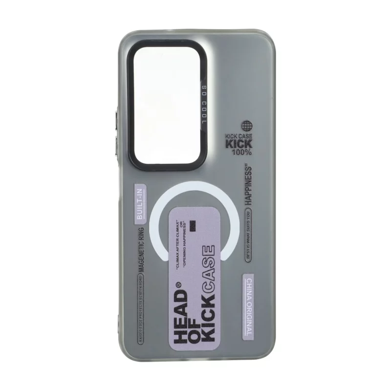 قاب SO COOL طرح مگ سیف Kick Case مدل Xiaomi Redmi 15 4G - مشکی - تصویر 2
