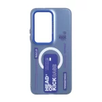 قاب SO COOL طرح مگ سیف Kick Case مدل Xiaomi Redmi 15 4G - آبی