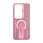 قاب SO COOL طرح مگ سیف Kick Case مدل Xiaomi Redmi 15 4G - صورتی