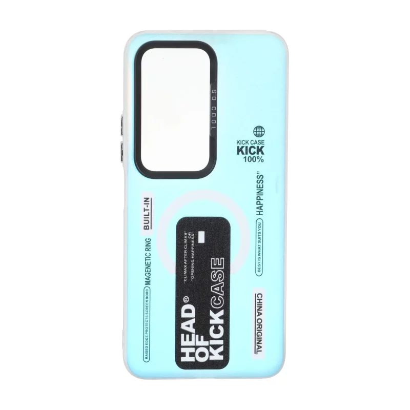 قاب SO COOL طرح مگ سیف Kick Case مدل Xiaomi Redmi 15 4G - هفت رنگ - تصویر 2