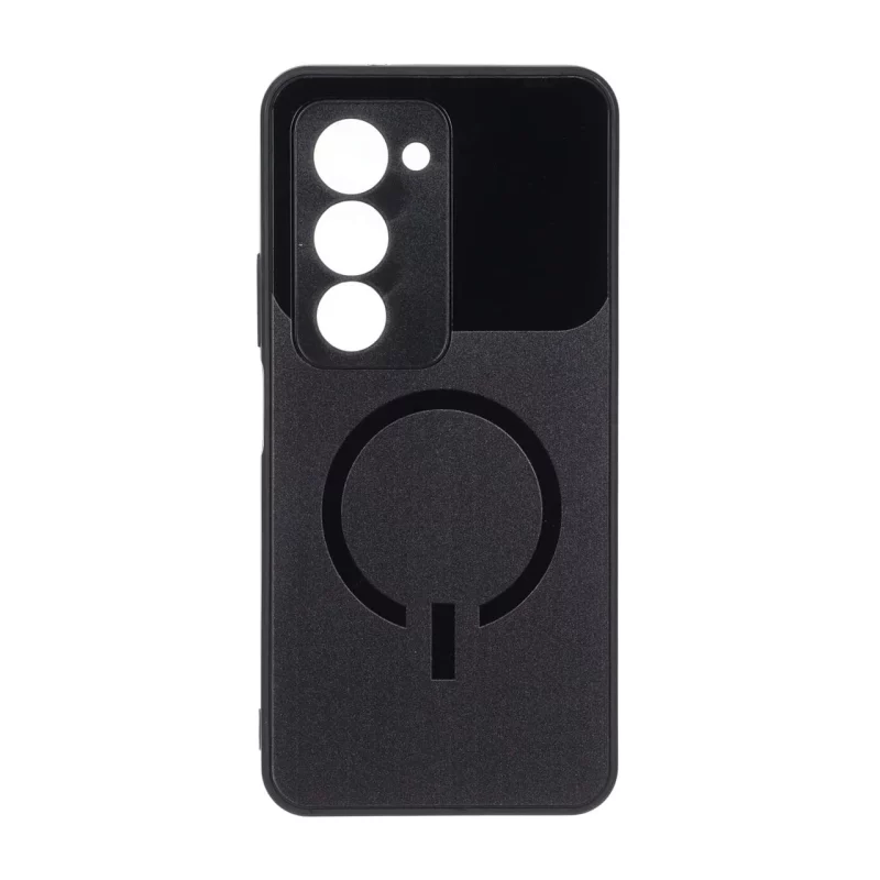 قاب دور لنز Black طرح مگ سیف براق Xiaomi Redmi 15 4G - مشکی - تصویر 2
