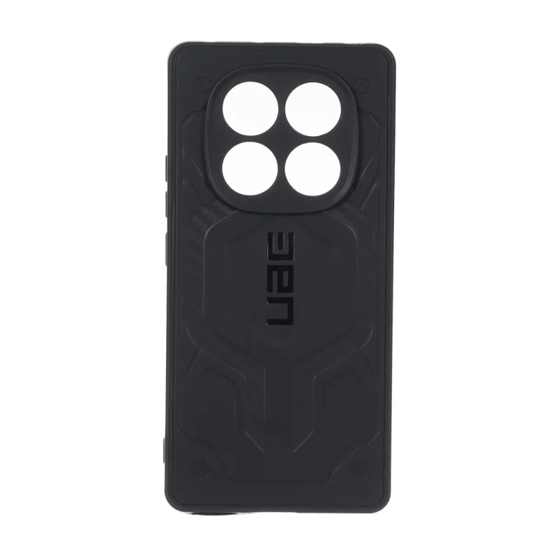 قاب UAG طرح سیلیکون Xiaomi Redmi Note 14 Pro 4G - مشکی - تصویر 2