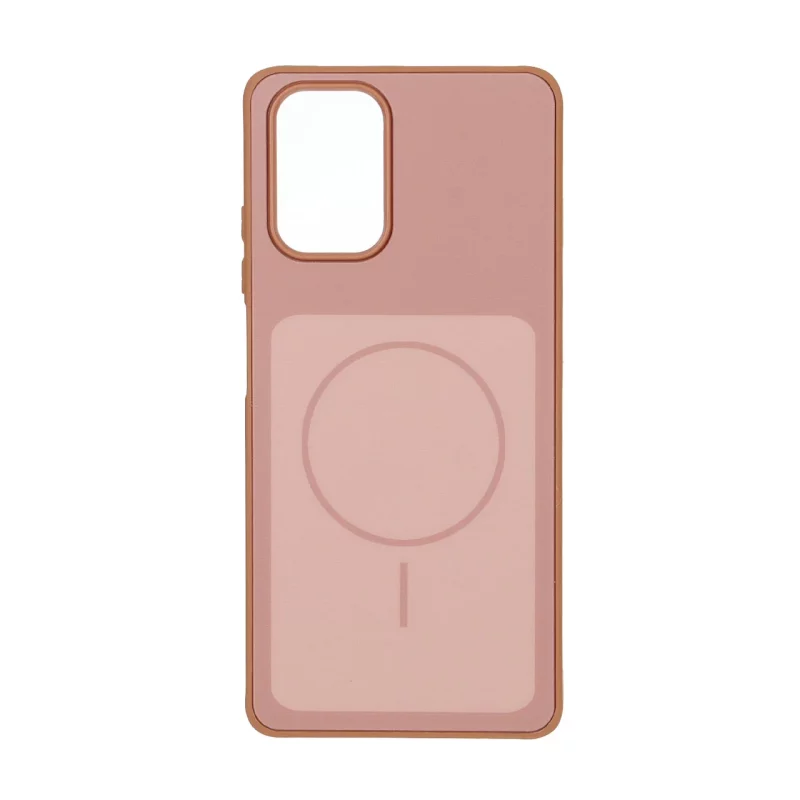 قاب مات مستطیلی طرح مگ سیف دور لنز برجسته Xiaomi Redmi Note 10 4G / Redmi Note 10S / Poco M5S - هلویی - تصویر 2