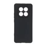 قاب طرح سیلیکون لنز برجسته Xiaomi Redmi Note 15 - مشکی
