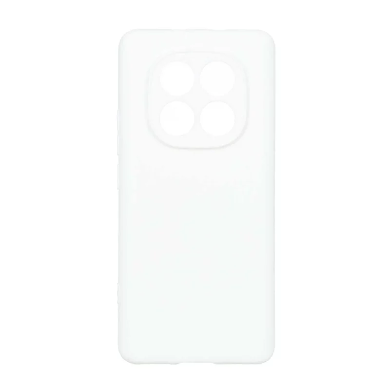 قاب طرح سیلیکون لنز برجسته Xiaomi Redmi Note 15 - سفید - تصویر 2