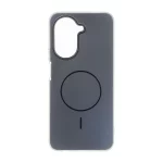 قاب دو لایه مات طرح مگ سیف Xiaomi Redmi A5 / Poco C71 - مشکی