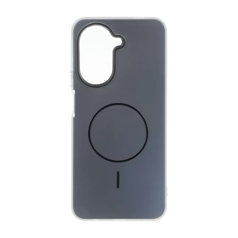 قاب دو لایه مات طرح مگ سیف Xiaomi Redmi A5 / Poco C71 - مشکی - تصویر 2