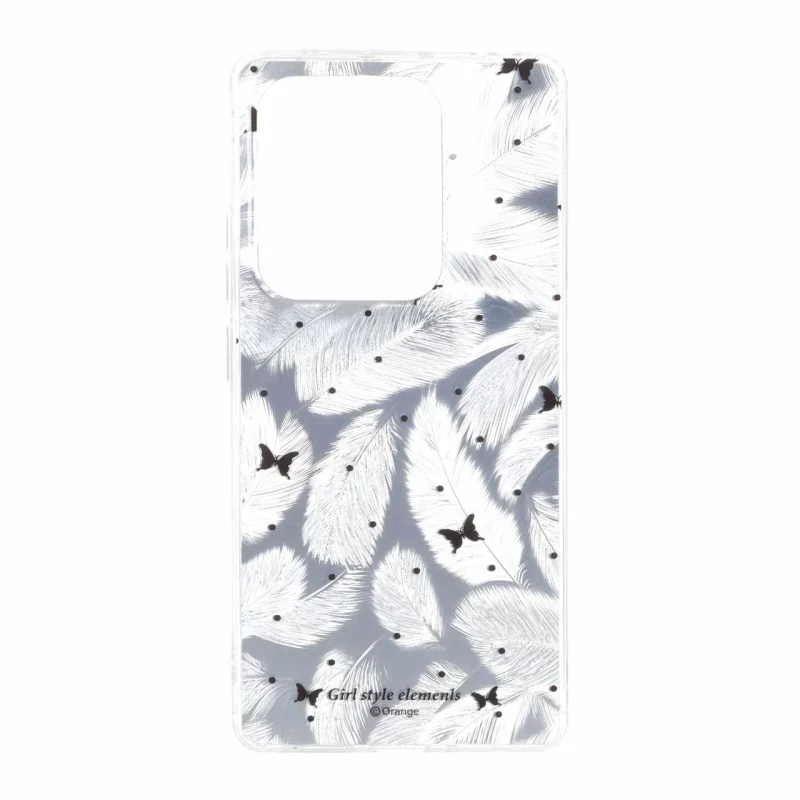 قاب اطلسی دور ژله ای طرح پر Xiaomi Redmi Note 14S / Note 13 Pro 4G / Poco M6 Pro 4G - کد 147 - تصویر 2