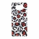 قاب اطلسی دور ژله ای طرح پر Xiaomi Poco X3 / Poco X3 Pro / Poco X3 NFC - کد 243