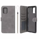 کیف موبایل مگنتی درجه یک داخل خز MNC Plus مدل Xiaomi Mi 10 Lite - خاکستری