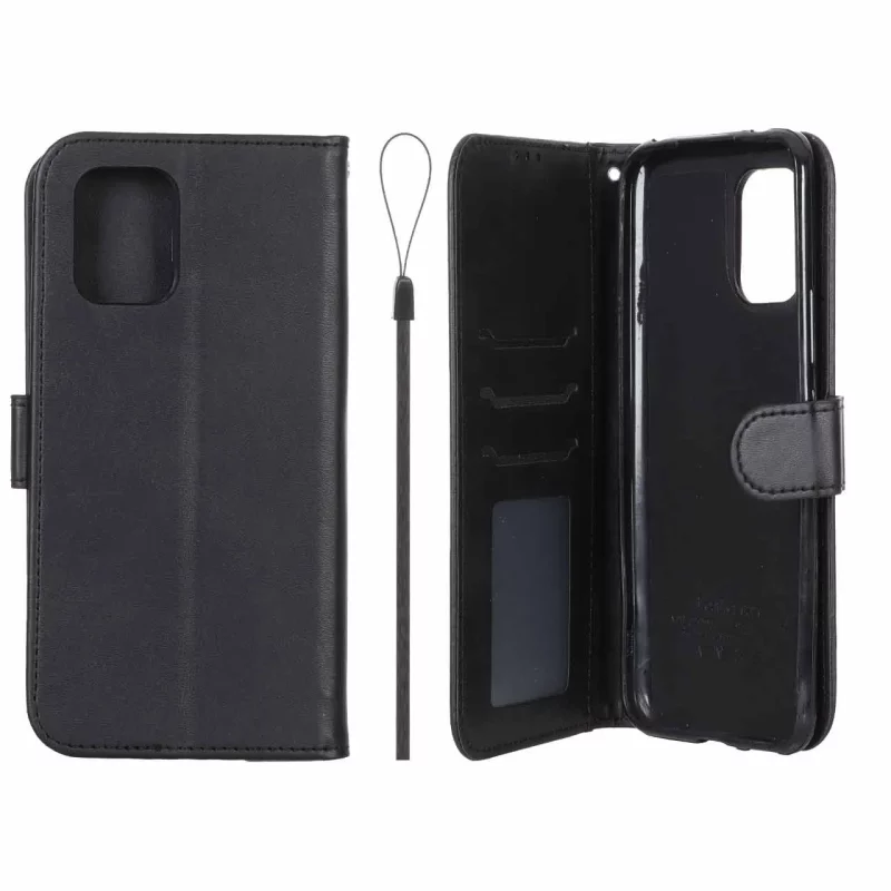کیف موبایل مگنتی درجه یک داخل خز MNC Plus مدل Xiaomi Mi 10 Lite - مشکی - تصویر 2