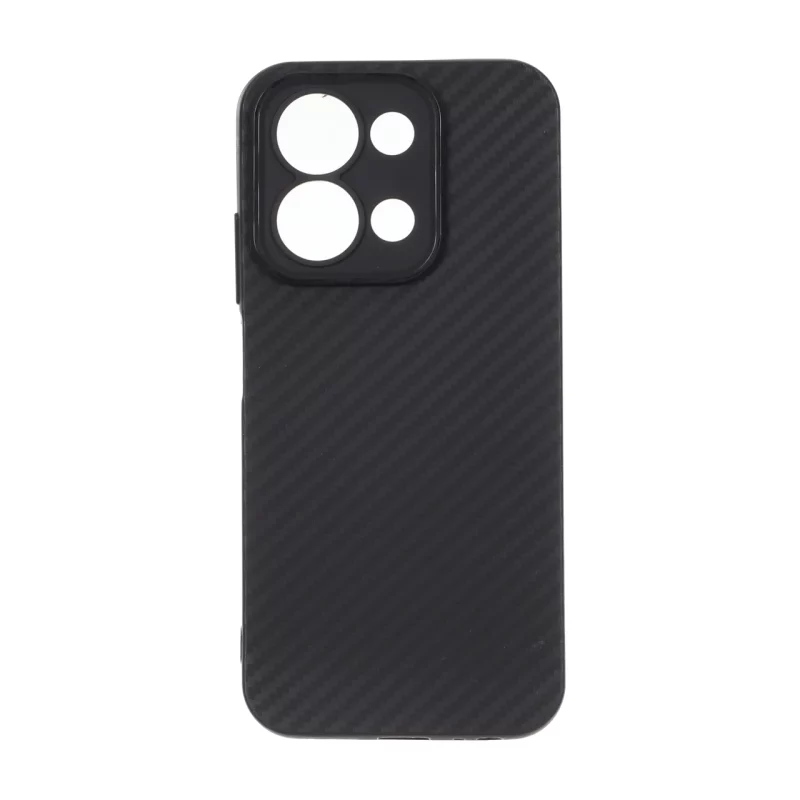قاب ژله ای هاشور محافظ لنزدار Xiaomi Redmi 15C / Poco C85 - مشکی - تصویر 2