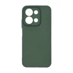 قاب ژله ای هاشور محافظ لنزدار Xiaomi Redmi 15C / Poco C85 - سبز