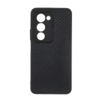 قاب ژله ای هاشور محافظ لنزدار Xiaomi Redmi 15 4G - مشکی