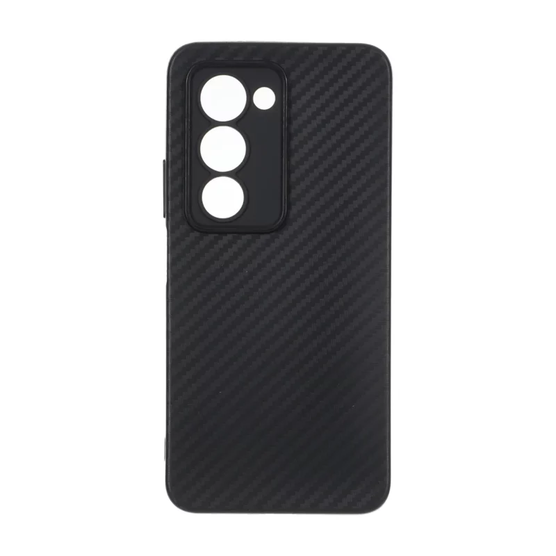 قاب ژله ای هاشور محافظ لنزدار Xiaomi Redmi 15 4G - مشکی - تصویر 2