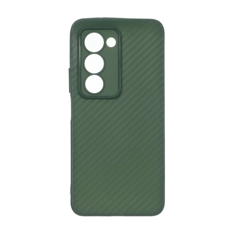 قاب ژله ای هاشور محافظ لنزدار Xiaomi Redmi 15 4G - سبز - تصویر 2