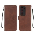 کیف چرمی موبایل مگنتی محافظ لنزدار Xiaomi Redmi 15 4G - قهوه ای